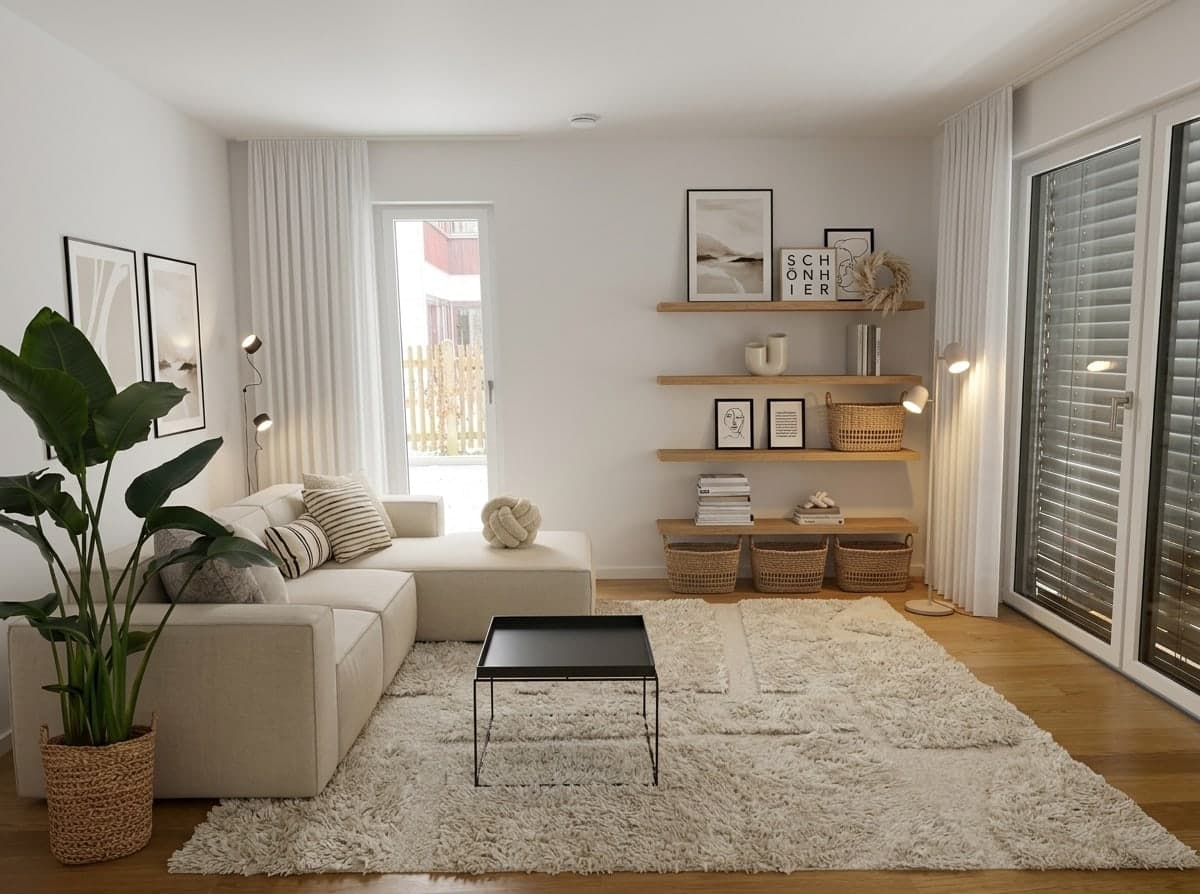 Wohnzimmer, Leseecke